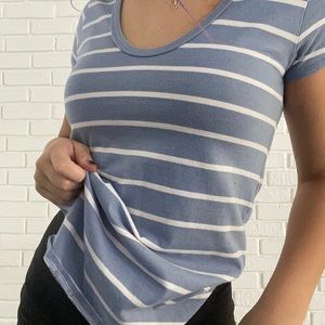 abercrombie & fitch striped shirt!